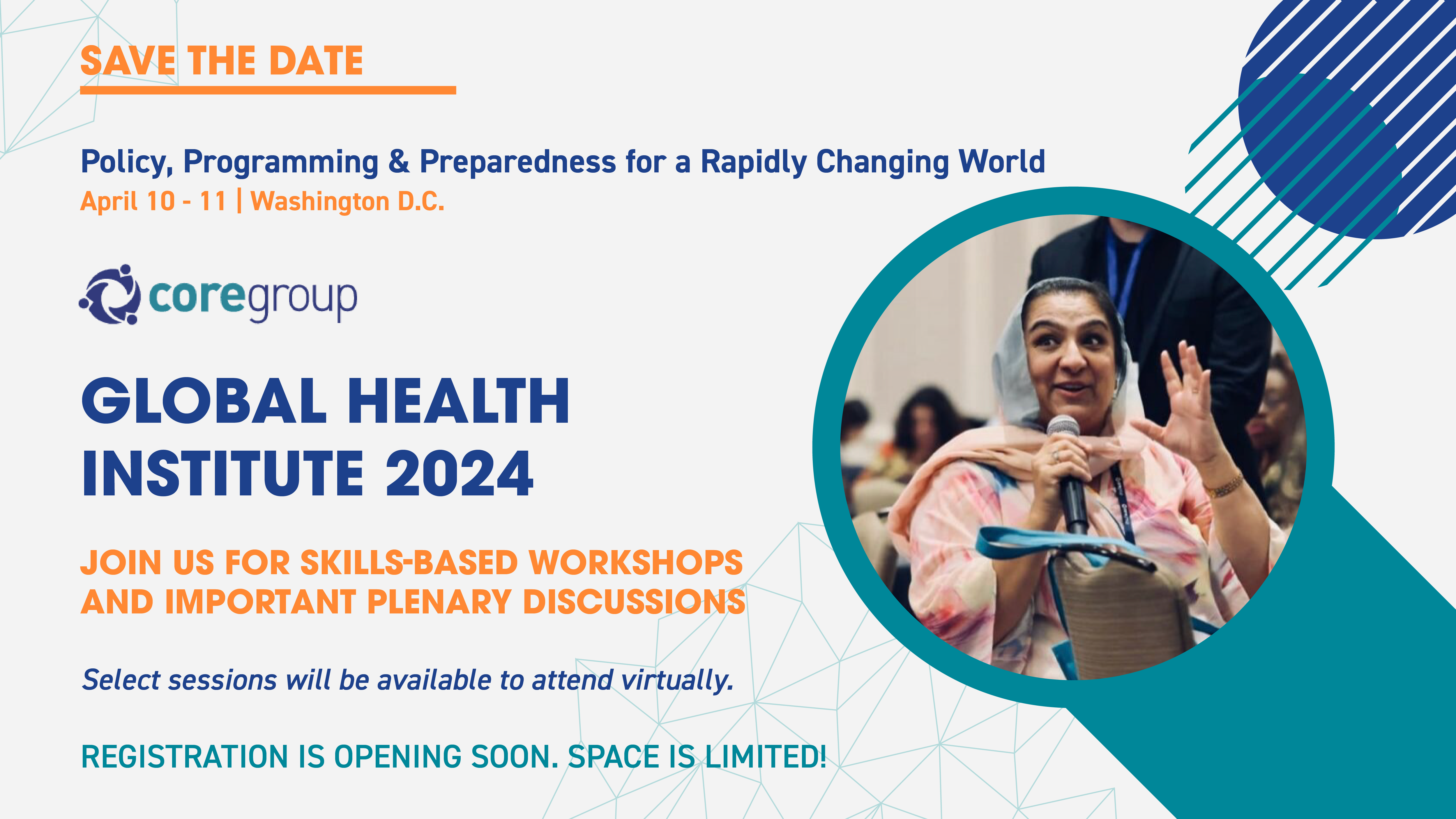 Global Health Institute 2024 DC USA   Save The Date2 